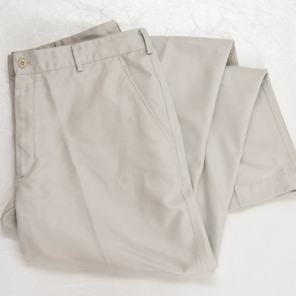 Nike Golf Dri-fit Beige PantsTrousers 36x32 EUC - Picture 4 of 6